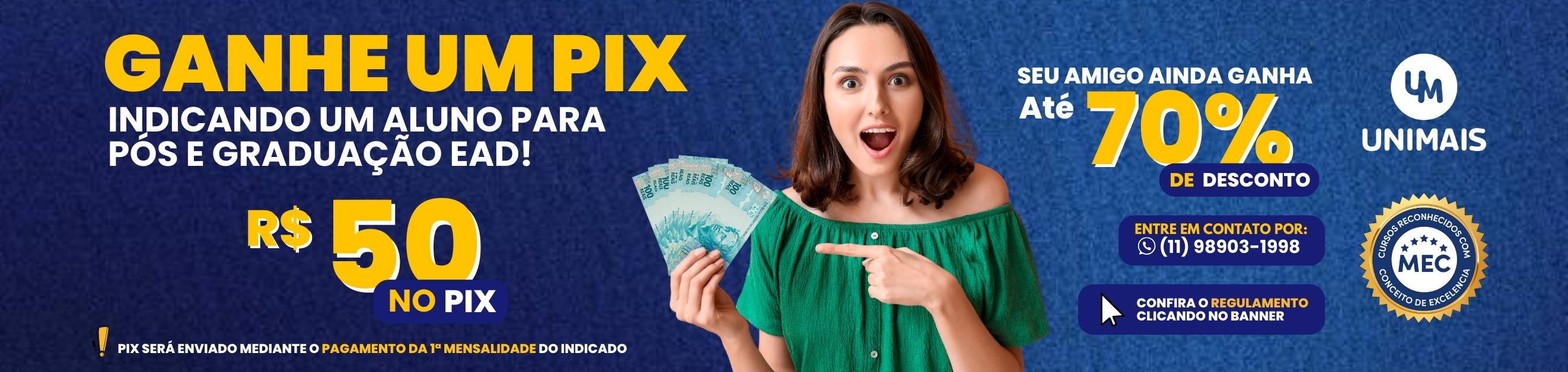 Indique e Ganhe - Educamais